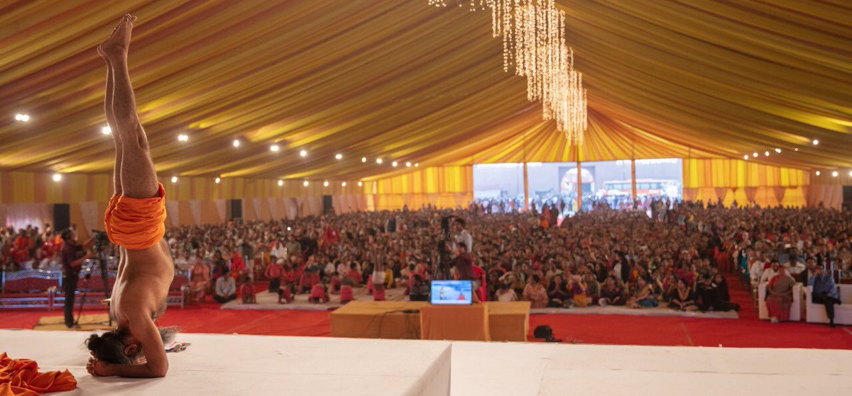 Fight in next Lok Sabha polls would be tight but in the end the result would be good: Baba Ramdev in Gujarat