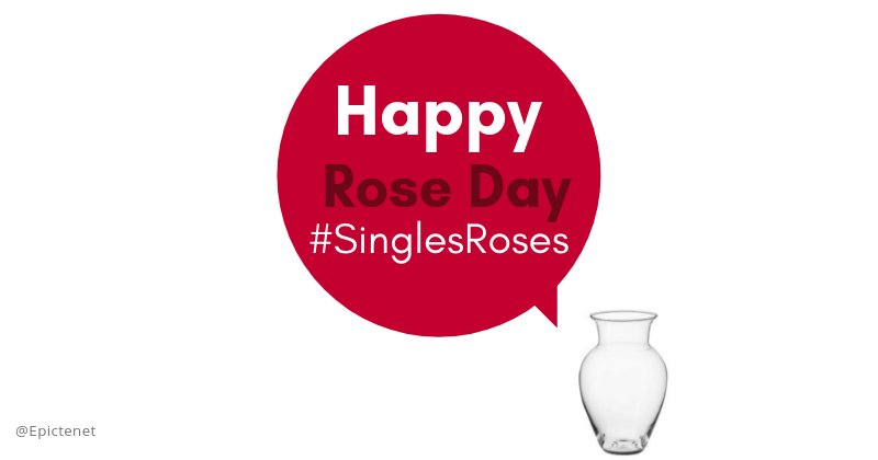 epictenet's tweet photo. Happy #RoseDay to all the singles out there.
- From #Joey @epictenet 

#Rose #RoseDay2019 #ValentinesWeek https://t.co/Lj3OmMtHnR