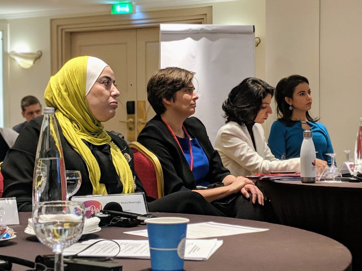 “We still need March 6th. We still need to work. Our job is not done yet” - Such a privilege to hear Major General Kristin Lund, the Head of Mission and Chief of Staff of UNTSO, speak about the vital role for women in peace and security in the MENA region 👏 #FemParl