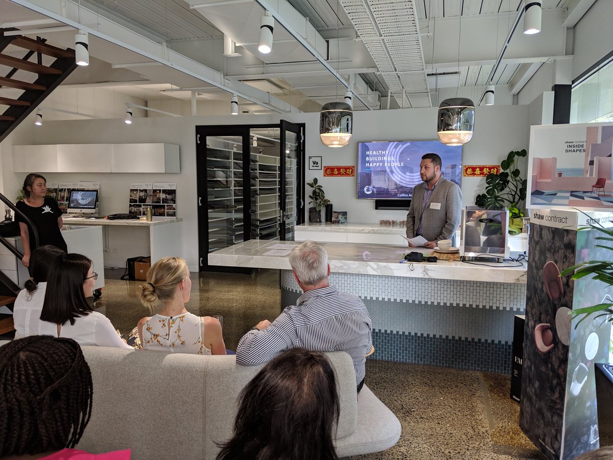 Hearing about the linkages between the Well Building Standard and Living Building Standard from <a href="/NoonanJack/">Jack Noonan</a> #wellbuildings