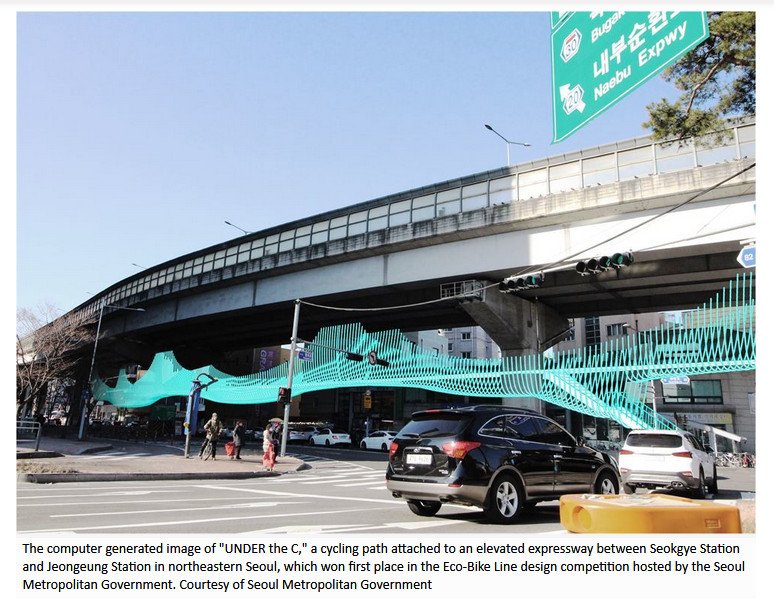 elevated bike lanes