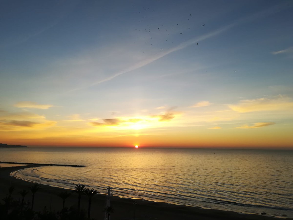 GORideSpain's tweet photo. #BuenosDias desde #costablanca Hoy en @Alicante_City 19 C⛅🌞🌞 Que tengas un #FelizJueves ✌✌✌ #ComparteTuAmanecer https://t.co/kfcoVyorOQ