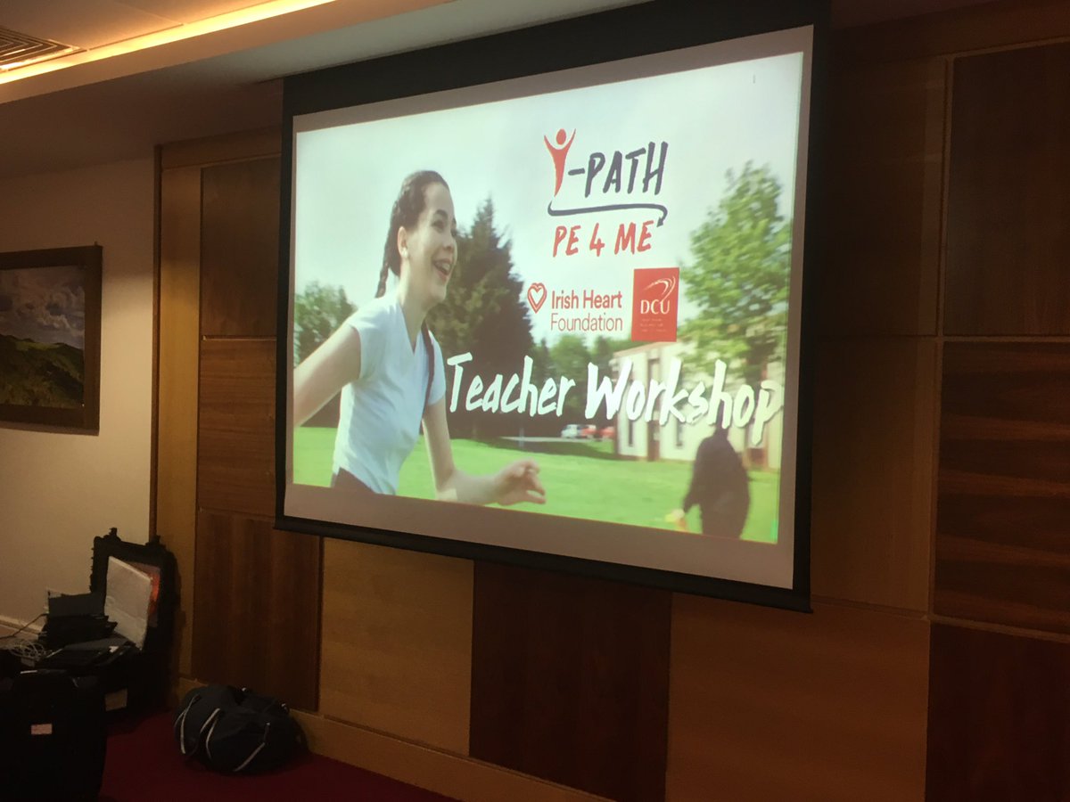MrJKiernan's tweet photo. Great day delivering the #YPATHPE4ME programme to the @PDSTPostprimPE team. Great resources for teachers aiming at promoting how important movement is in young people. Great participants with no cheating at all 😉 #PE https://t.co/7M6Reotqh2