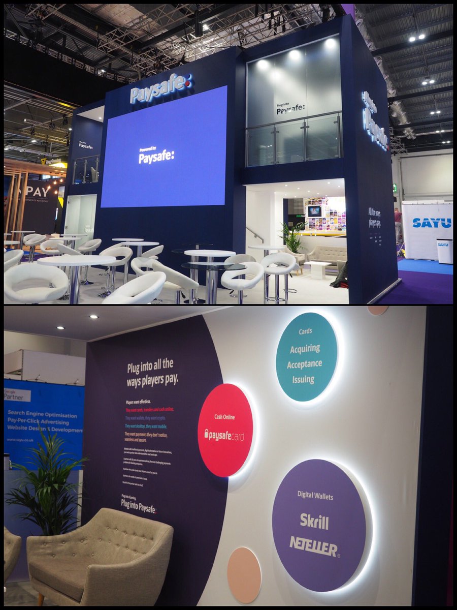 IncendoEvents's tweet image. #icetotallygaming2019 #paysafe #paysafecard #boothdesign #Excel #exhibitions #designer