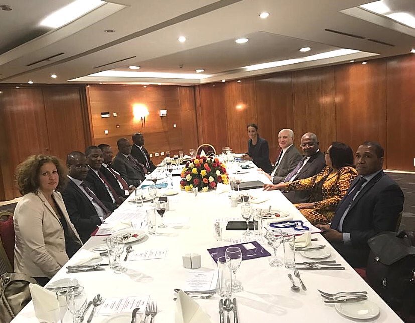 djinnitsaid's tweet photo. Meeting of the representatives of the Guarantors of the #PSCFramework for the #DRC and the #GreatLakes region in Addis Ababa. We reviewed the situation in the region. @un_greatlakes @UNDPPA @_icglr @SADC_News @AU_PSD https://t.co/7TR9t1Qsuq
