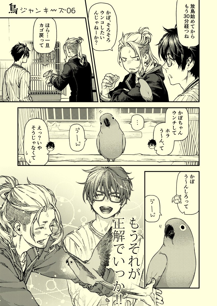 かわいいから正解

#鳥ジャンキーズ