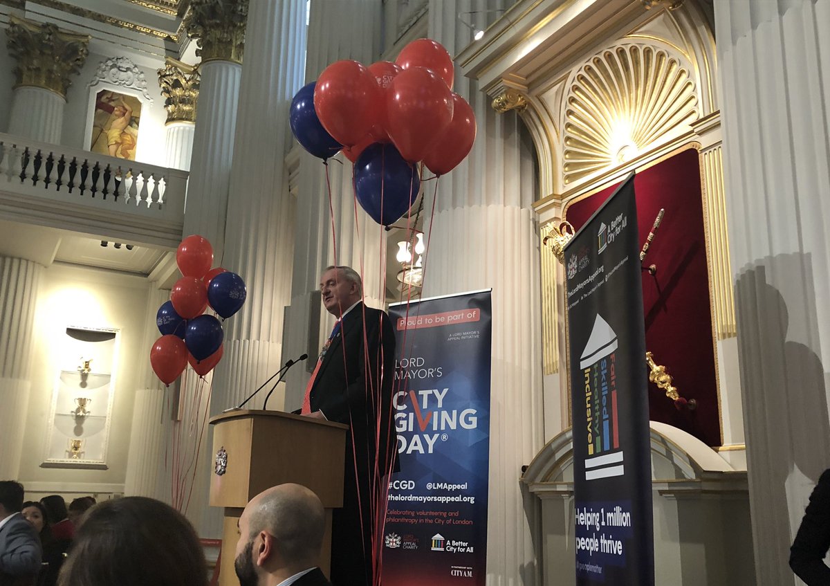 Excited to be at the launch breakfast for #CityGivingDay 2019 - generating some great ideas for @PwC_UK @pwcfoundationuk and our charity partners @samaritans @UKYouth @WellbeingofWmen @BeyondBrigade