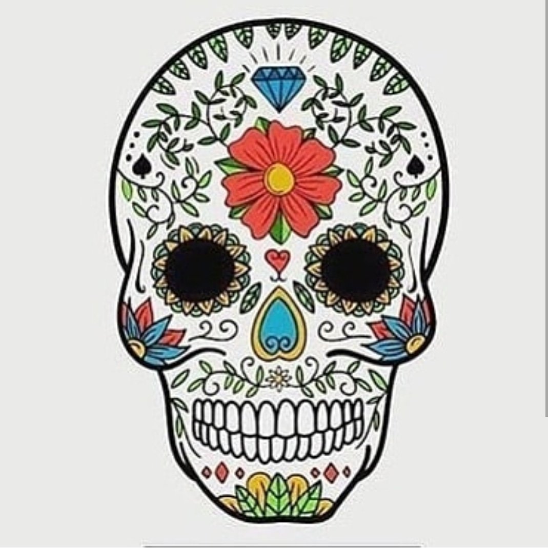 Calavera день мертвых