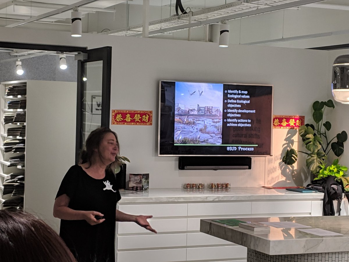 How do we design projects to be net positive biologically, net positive habitat? <a href="/Jane8Toner/">💧Jane Toner</a> @LivingFutureIA  #livingfuture