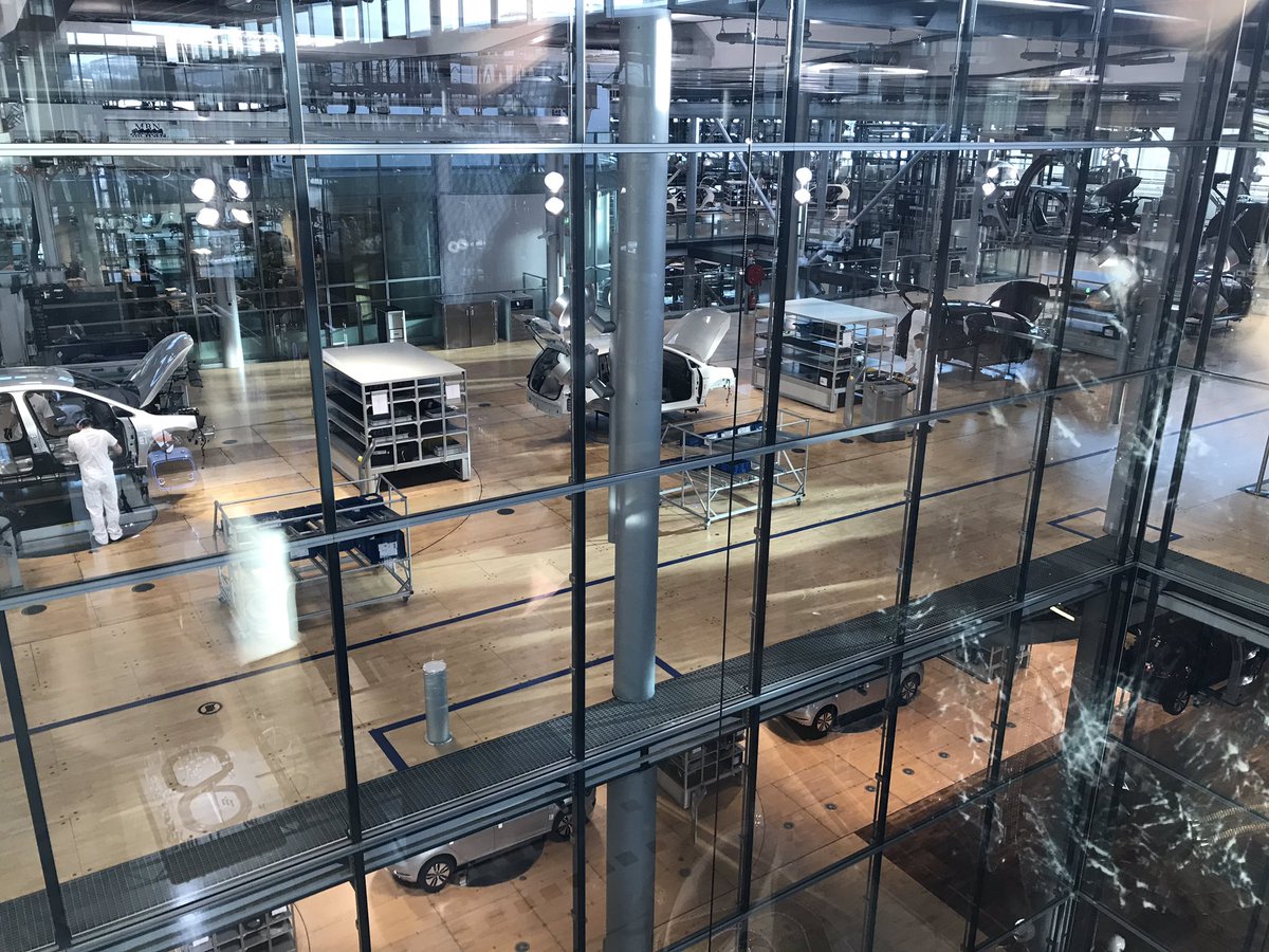 The Smart Mobility Embassy visits the Volkswagen Transparent Factory in Dresden, Germany. The @VWGroup_DE has launched the most extensive e-offensive of the automotive sector. The visit is part of the Smart &amp; Green Mobility Mission organized by <a href="/FIERAutomotive/">FIER Automotive</a>  <a href="/APPMnl/">APPM</a> <a href="/Brabant/">Provincie Noord-Brabant</a>