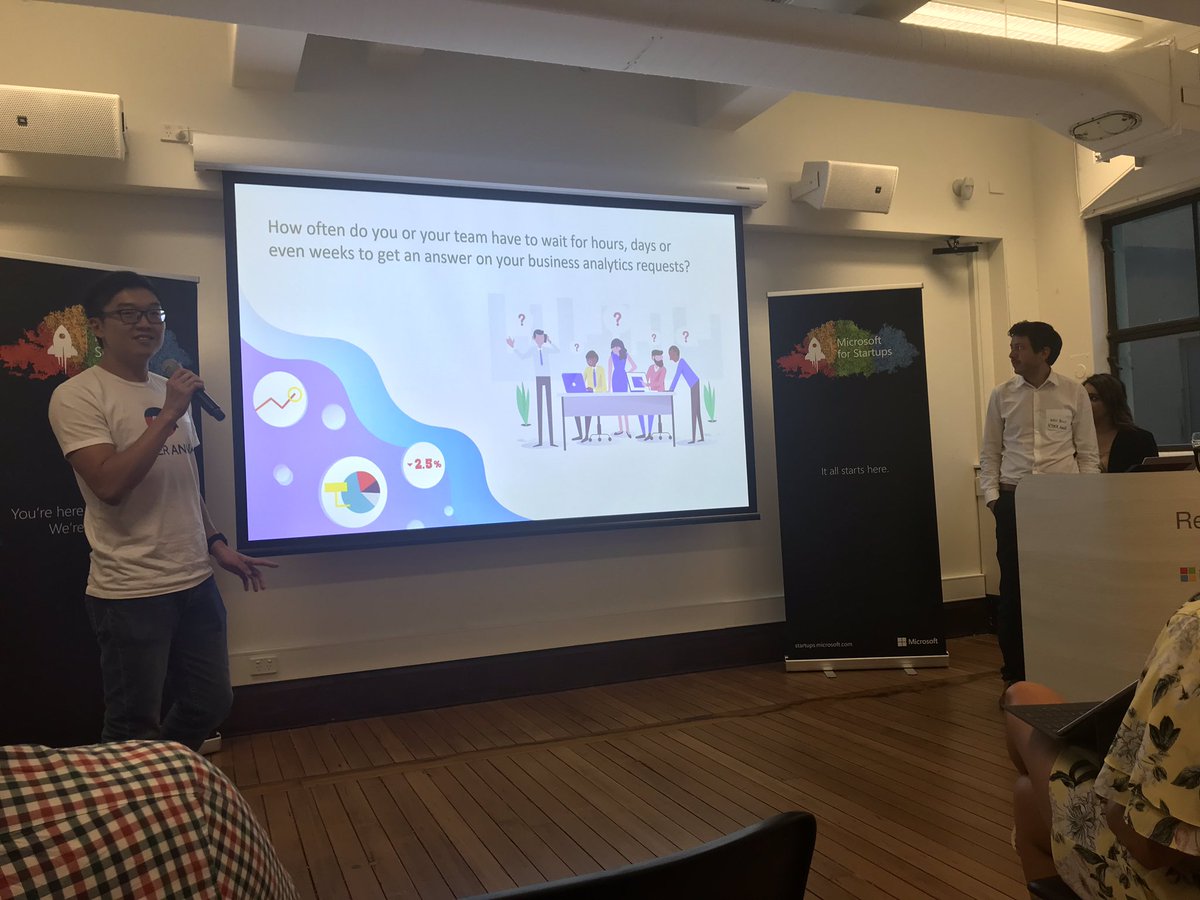 NoelleSuze's tweet photo. It’s the nicest guys in the program @hyperanna_AI #ScaleUpShowcase @msft4startups https://t.co/iYMwLh1TiJ