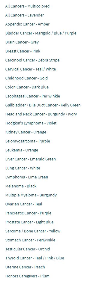 Reminder - Please can all pupils wear a colour for cancer tomorrow and bring in a £1 donation.

The funds raised will be split between Chics and Alder Hey.

choosehope.com/category/by-ca…