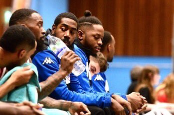 MBALIVE11's tweet photo. #Gameday back in between those lines for the 1st time in nearly a month for myself... uh oh 👀#WheresMyArmour?! #TimeToGoToWar https://t.co/1Avjo1rXIJ
