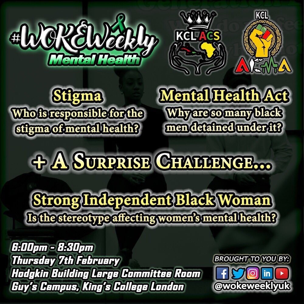 KCL_ACS's tweet photo. TIME TO TALK DAY IS TODAY‼️ Come along for some great discussion led by @wokeweeklyuk , free-flowing food and drink😍 + goody bags to take away (first come first serve)! ROOM CHANGE: Hodgkin Building Large Committee Room https://t.co/XaGDDEtoUz