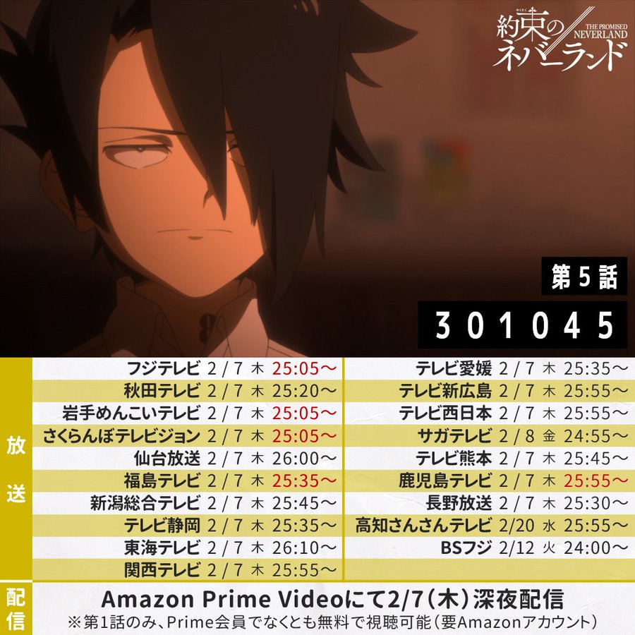 アニメ 約束のネバーランド 第5話ネタバレ感想考察 レイの底知れぬ怖さ かっぱの平泳ぎ