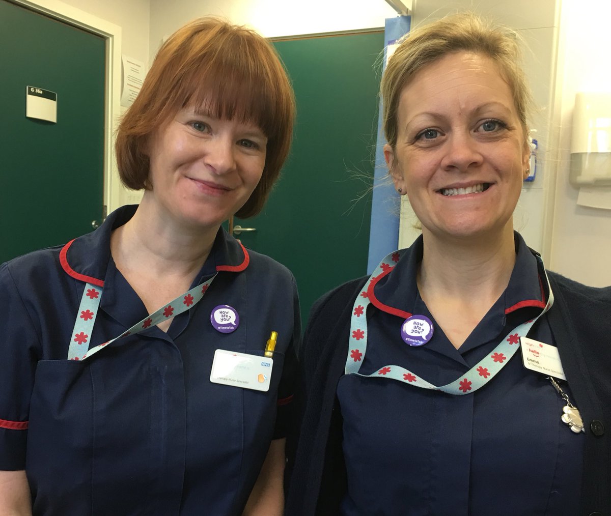 #timetotalkday2019 ⁦@VirginCare⁩ IV nurses listening and talking! ⁦@HGSupportUK⁩ #itsoktonitbeok #loneliness #chemotherapy #cancer #hyperemesis