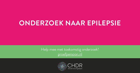 ProefpersoonNL's tweet photo. Wij zijn op zoek naar mannen en vrouwen (18-64 jaar) met de diagnose Epilepsie. Help jij mee met medisch onderzoek? Bekijk het onderzoek hier: https://t.co/PeX2WLPyDI #epilepsie https://t.co/mNwiL81PYK