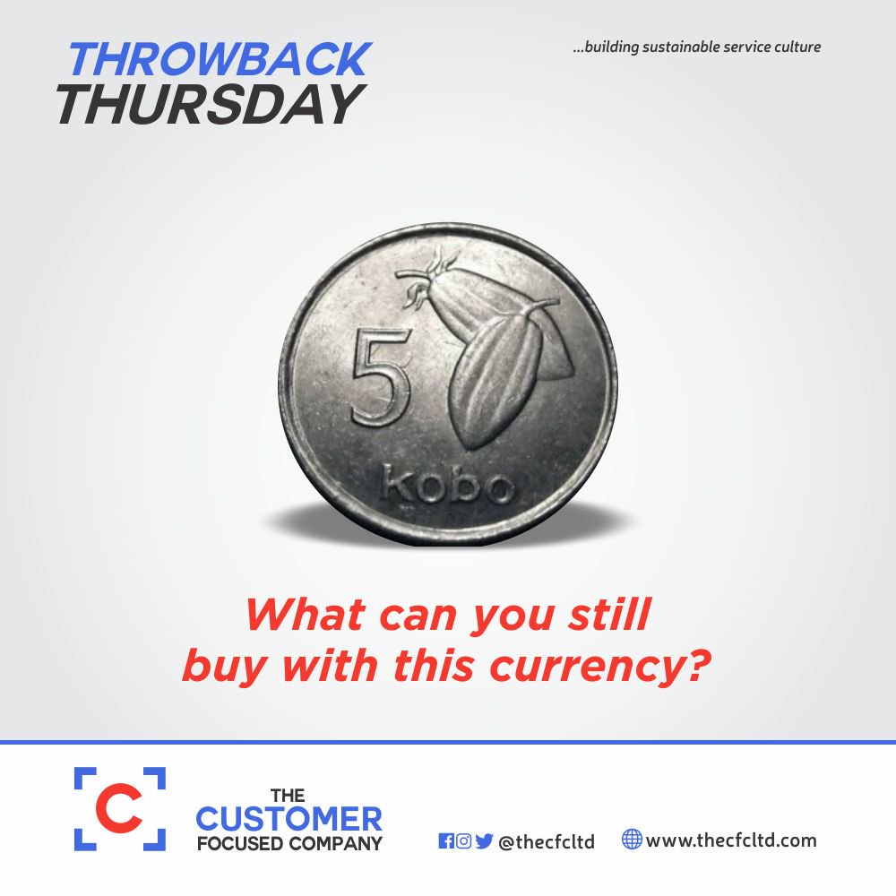 thecfcltd's tweet photo. 🤔what can you buy??
#thecfc #ThrowbackThursday #TBThursday #Naija #Currency #CustomerEngagement https://t.co/FuPvNoUpwd