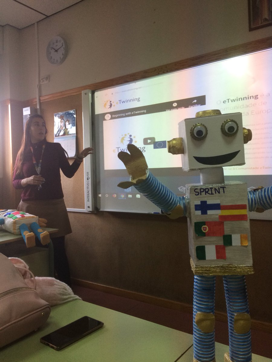 project_sprint's tweet photo. Sprint Teachmeet @EUErasmusPlus @Leargas @SalesianosSoto @StMarysPPS #ict #SharingIdeas 🇪🇸 💻 https://t.co/qx3O0opodF