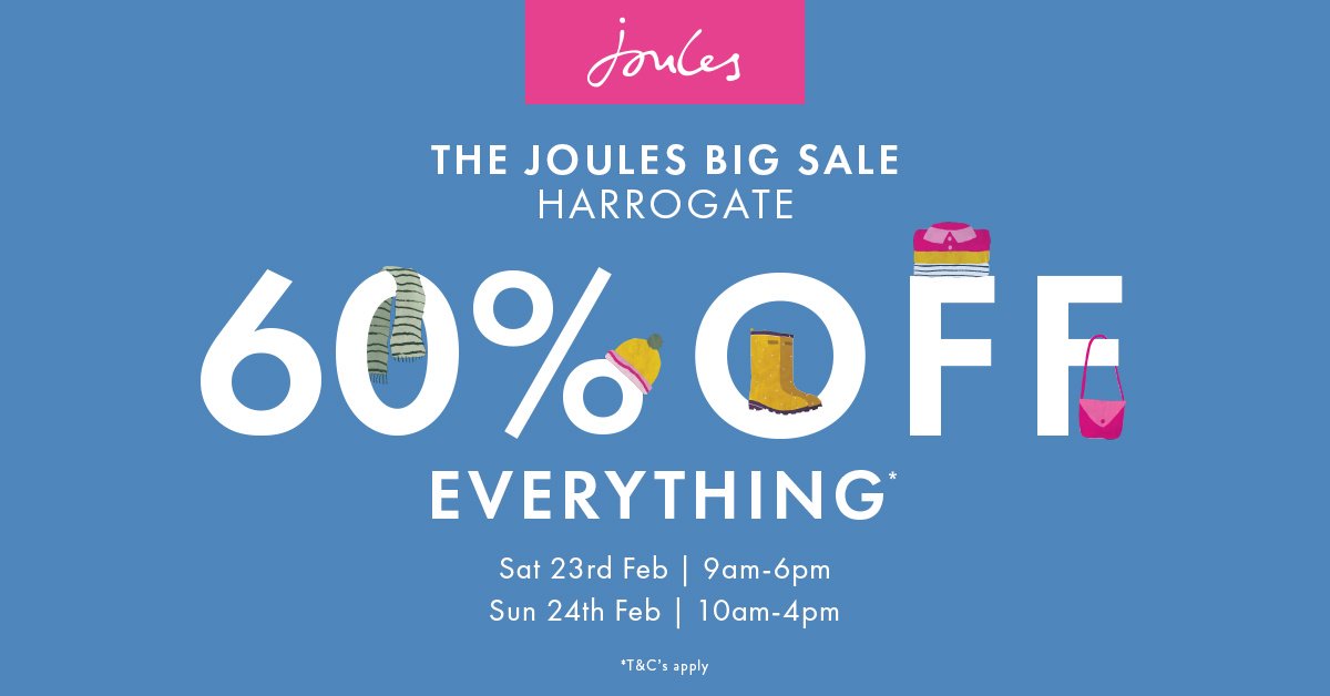 Pavsharrogate's tweet image. It’s coming back..... #Joules #Sale #60%off
socsi.in/kg6MB