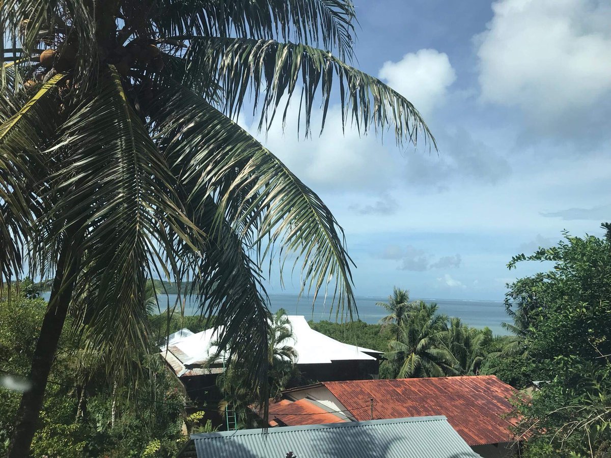 lianna_ladore's tweet image. My cousin takes such pretty pics back home. This is our view from Nan Kepiniak, Awak, no filter whatsoever. This is where our Wilson &amp;amp; Cantero bloodline grew up. So many great memories at this place &amp;amp; I honestly can’t wait to go back this year. 🥰❤️ #Pohnpei