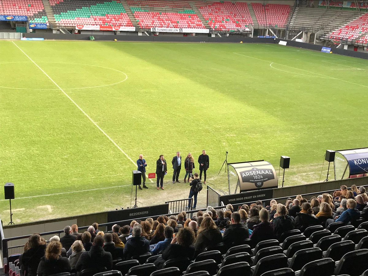 De Innovatie Challenge is gestart in het #Goffertstadion #Nijmegen
