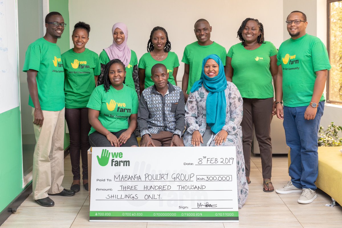 We're excited to announce the winner of the Wefarm Be A Champion competition - Mabanga Poultry Group from Bungoma County, led by Paul Kamau. It's been 2 months of amazing ideation and we could not be prouder of the innovation and goodwill shared within our network #WefarmTogether