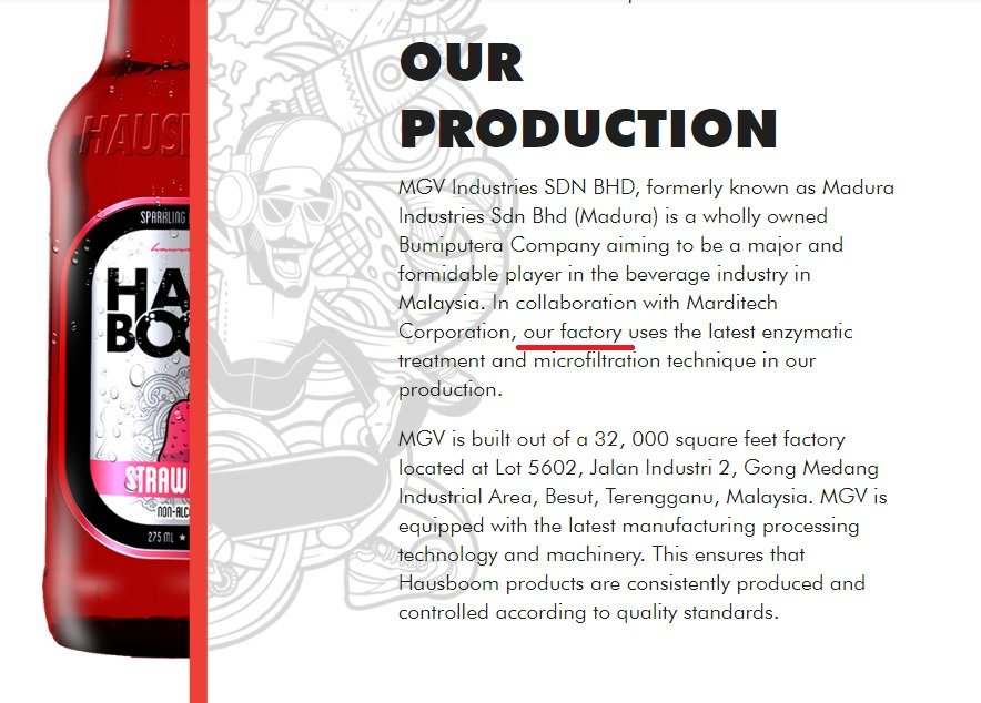 Mgv Industries Sdn Bhd - Formerly Known As Madura Industries Sdn Bhd