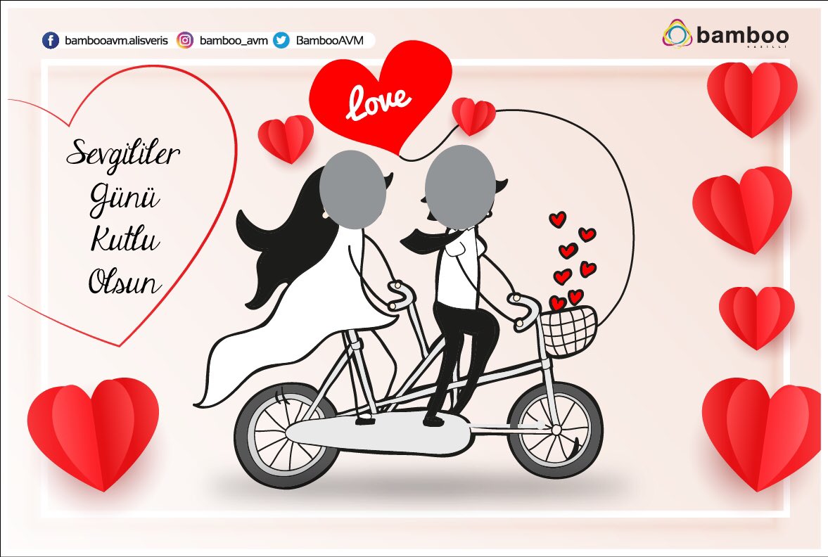 Bu sevgililer gününde Bamboo AVM'de aşkınızı ölümsüzleştirmeye ne dersiniz? AVM içindeki Sevgililer Günü köşesine gelin, Instagram hesabımızı fotoğrafınızda ekleyerek paylaşın, hikayemizde yayınlayalım. ❤️

#14subat #sevgililergunu #bambooavm