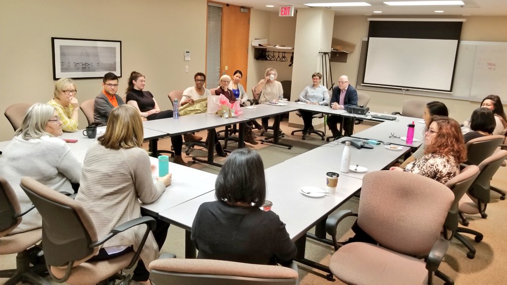 Bittersweet goodbye to the amazing <a href="/CelesteLicorish/">CelesteLicorish</a> who moves on to another opportunity @McMasterCE. We'll miss you Celeste! ❤️