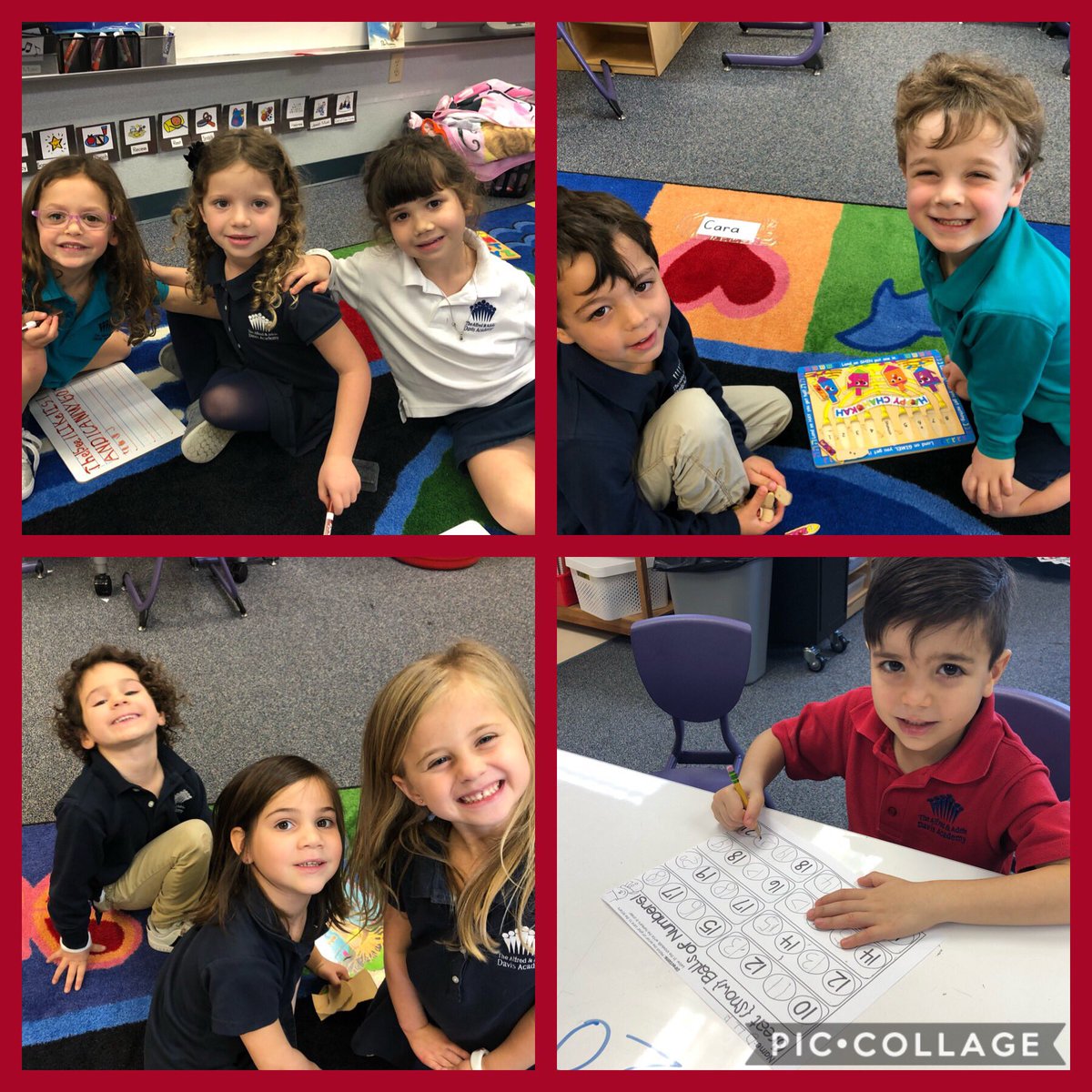 MrsCovert27's tweet image. Morning centers. Writing sight words, puzzles, and a little math work! #davisme