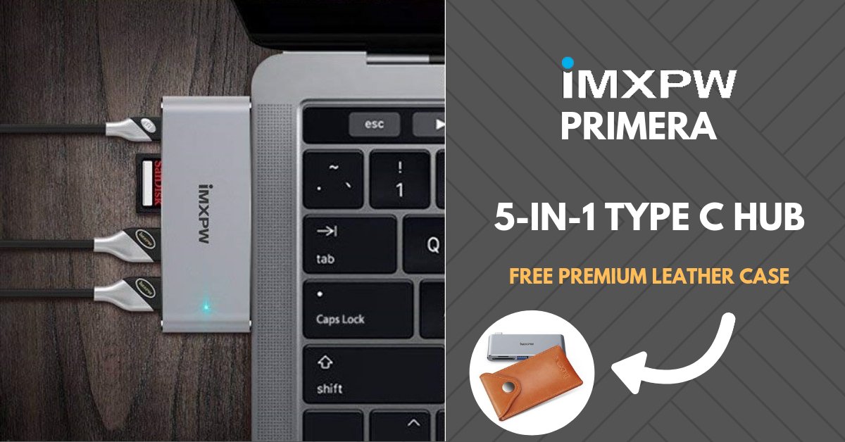 imxpw_us's tweet photo. 5-in-1 USB 3.1 Type C Multiport Adapter to simplify your work desk

Comes with a FREE Premium Leather Case &amp; 18 Month Worry-Free Warranty

"Message us" to catch the best deal 🔥

#imxpw #usbchub #laptoplifestyle #gadget https://t.co/ickvOJc1fq