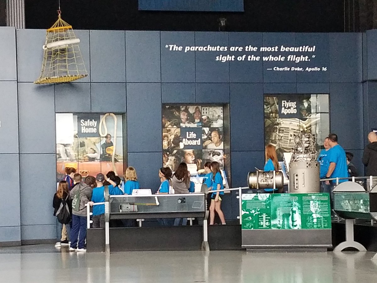 MrsSlaton4's tweet photo. Starting the morning off with a little space history #onehope #Spaceandrocketcenter https://t.co/N2d5BAsHGh