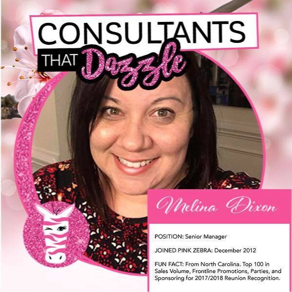 PZMelina's tweet photo. In November 2018, I was featured as the monthly #ConsultantsThatDazzle with @pinkzebrahome. I’m still giddy over this! What an honor! #TBT #sprinkledivas #bosslady #directsalesleader https://t.co/koxrQizuFo https://t.co/2DvCYP5Ftl