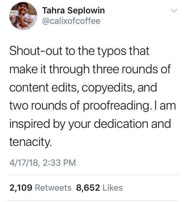 meliabot's tweet photo. Someone on FB unearthed this gem from @calixofcoffee, and I’m so here for it. #writerlife #contentproblems https://t.co/Wmy2qng5lM