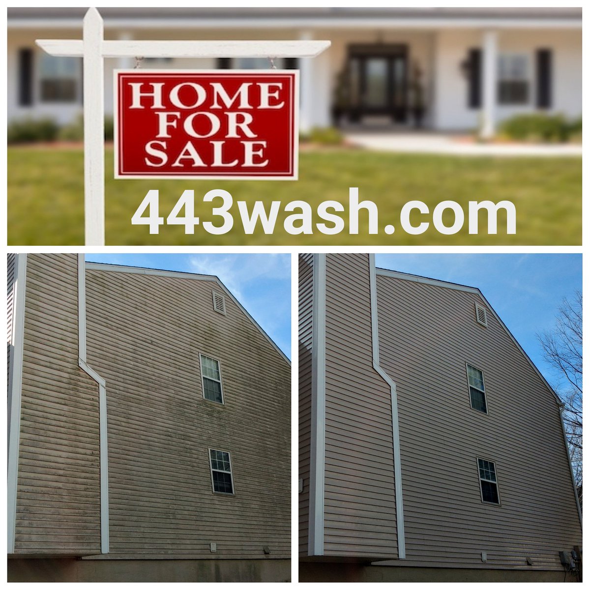 GriffsServices's tweet image. Ready to sell ? Need a house wash?

443wash.com #Housewash #EllicottCity #Clarksville #Columbia #Elkridge #Woodstock #Hanover #pressurewash #powerwash #softwash #RealEstate
@BobLucidoTeam @PakullaPros @NorthropRealty @BobandRonna