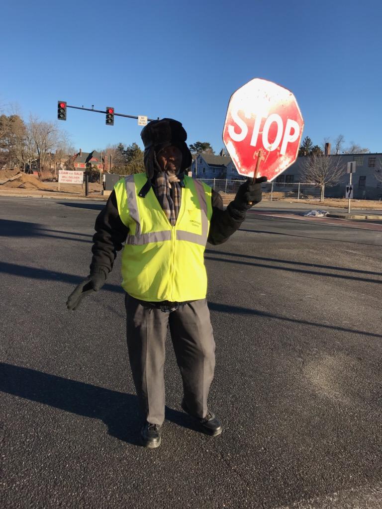 SafeRoutes_MA's tweet photo. The DeBerry Elementary School in Springfield was also out in full force for their Winter Walk and Roll to School Day. Way to go! https://t.co/jVhnu3kQWN