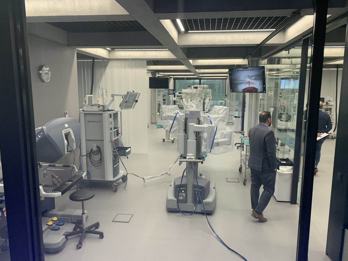 Amazing center #Robotic surgery