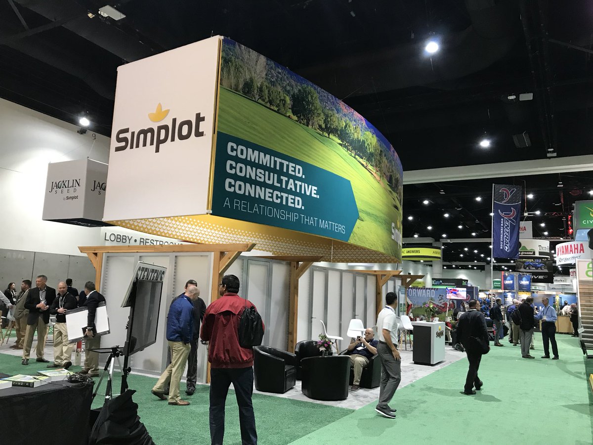TurfgrassMD's tweet image. Thanks to everyone that stopped by our booth at GIS to visit.  Great to see so many friends.