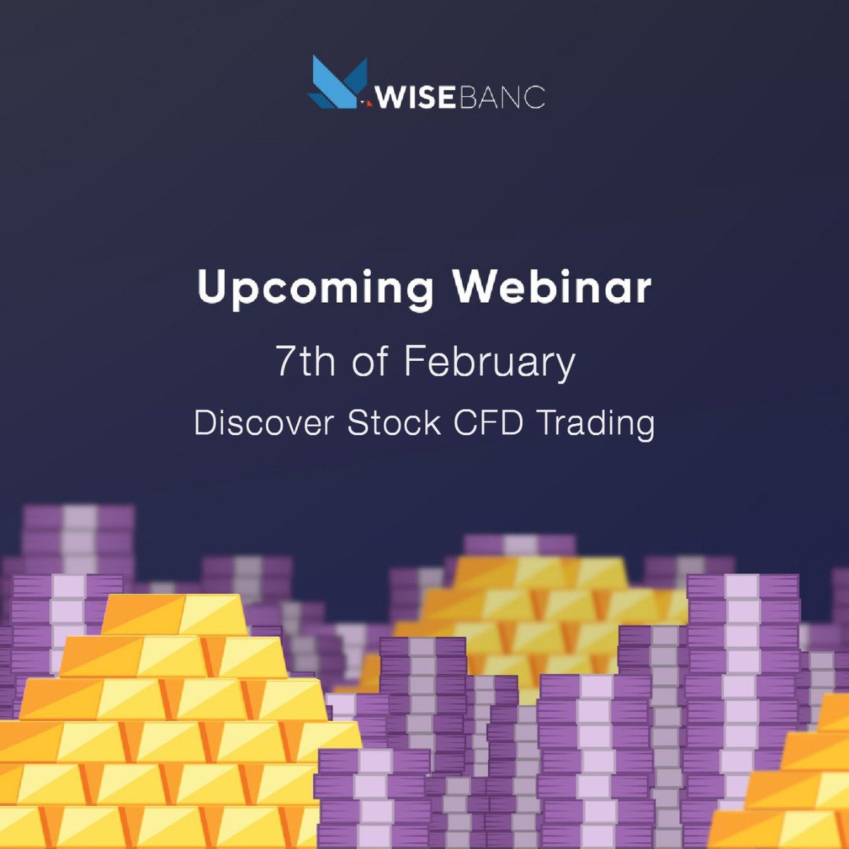banc_wise's tweet photo. - The basics of Stock CFDs
- What you #win by trading vs buying stocks.
- How to build your perfect portfolio!

All the answers to what Stocks have in #Stock for You in this #FREE #Webinar with @JamesAlexanderT 

Today, 5 PM (London Time)
#Register Now: https://t.co/LuNaabJOEP https://t.co/9hdaHfExsd