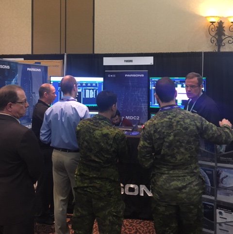ParsonsCorp's tweet photo. Are you at #RMCS19? Don’t miss us! Stop by Booth 127 to demo C2Core® Cyber, MDC2, and DOMAIN6™ with Parsons. https://t.co/T1r7Rgh4Fm