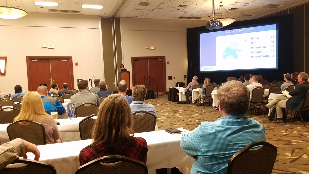 RecResourceServ's tweet photo. Our first speaker for the morning at the #NCPRDC, Nonet Sykes, who is the Chief Equity and Inclusion Officer for @AtlantaBeltLine, Inc. https://t.co/QHWbLWVfw9