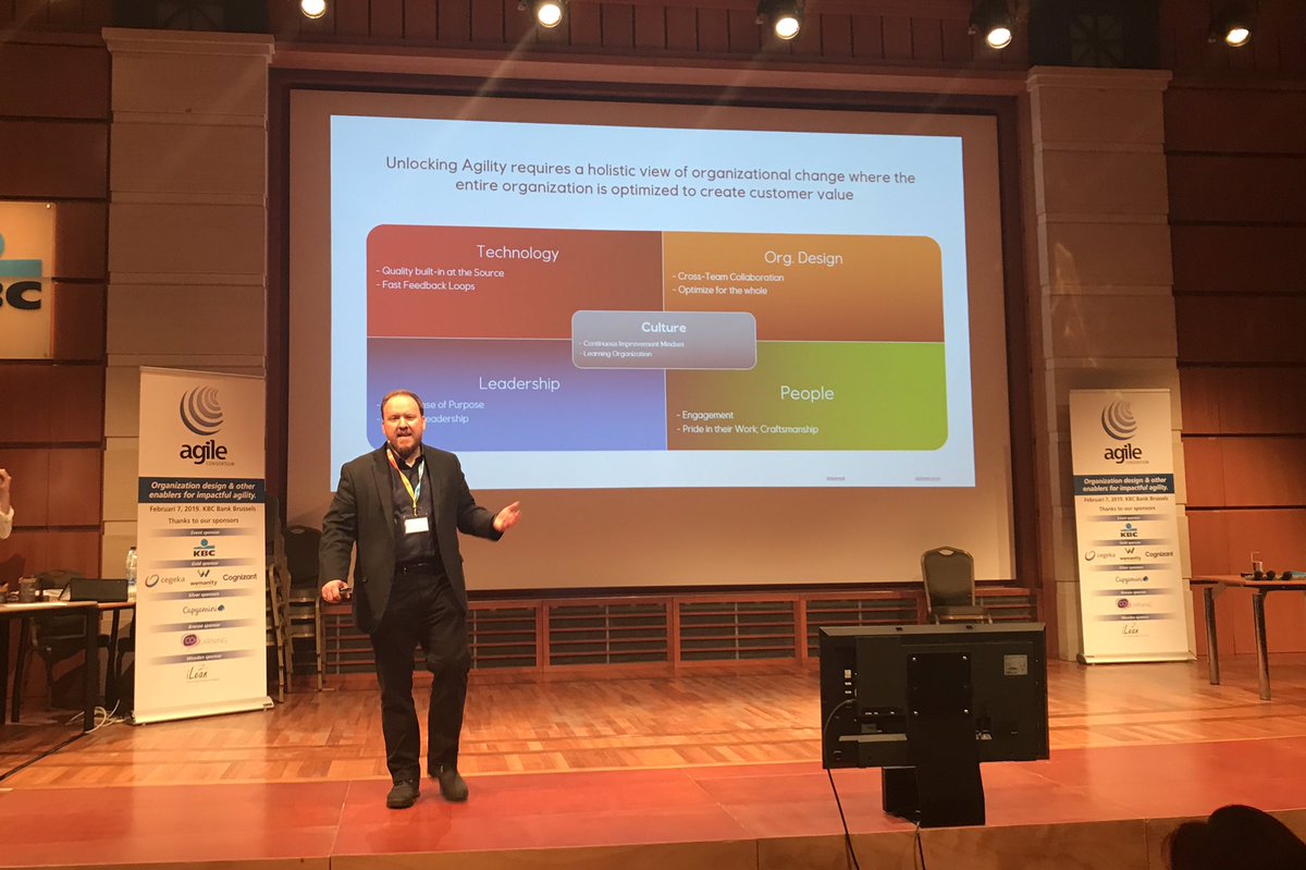 Prioritization combined with organizational Work In Progress is dynamite! Jorgen Hesselberg and Unlocking Enterprise Agility #ScaBru19