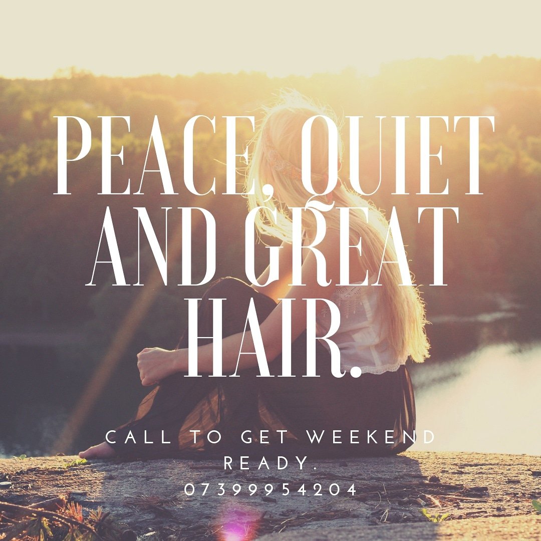 Get #weekendready and #pamper yourself with a cut and #blowdry for just £20. #hednesford #SpecialOffer #discountoffer #hairstyle #haircut
