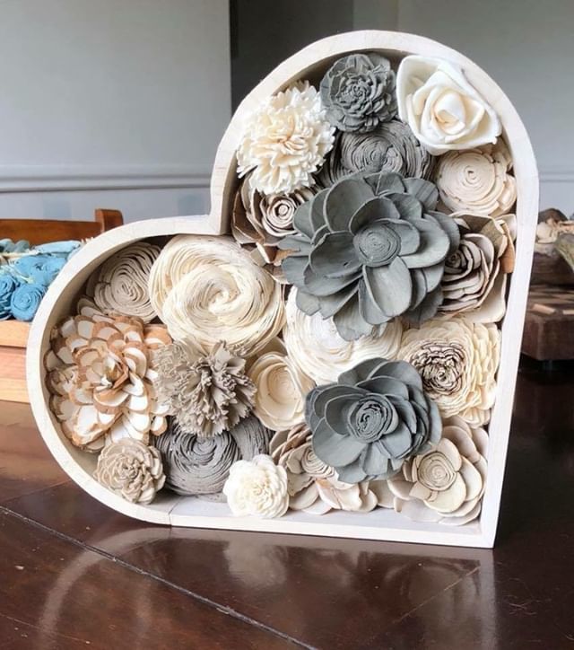 White woods creations is a small home based business that uses balsa wood flowers to create timeless home decor pieces. They create one of a kind pieces with a country flair that are both beautiful, and unlike real flowers, will last forever. Custom orde… bit.ly/2t8iljr