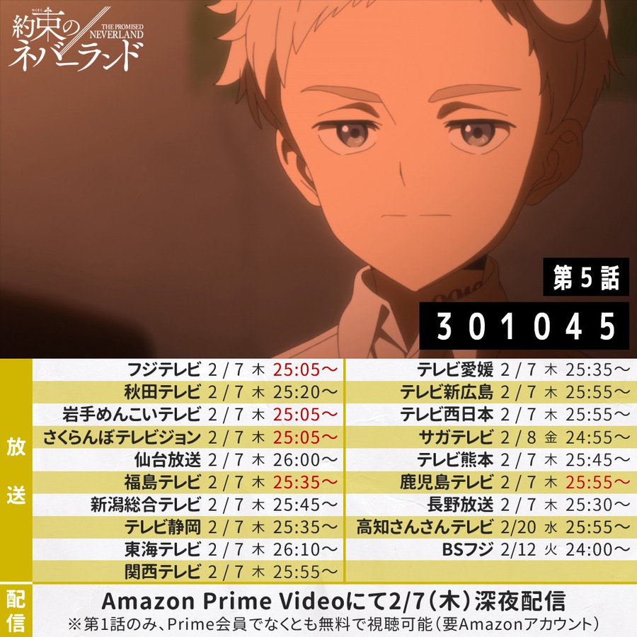 アニメ 約束のネバーランド 第5話ネタバレ感想考察 レイの底知れぬ怖さ かっぱの平泳ぎ