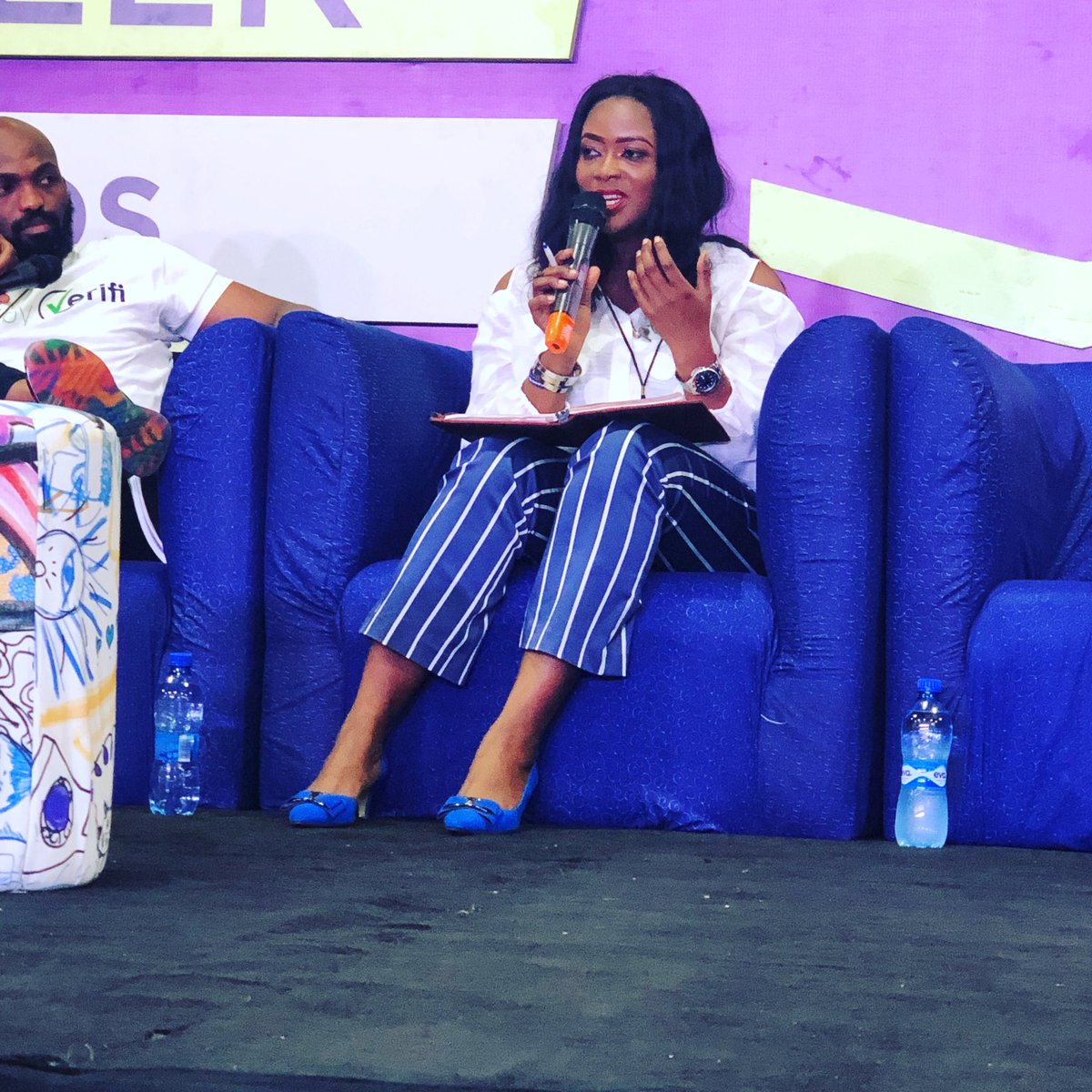 BusinessDayNg's tweet image. Photos from the just concluded #smwpaystack panel discussion with @lindaOchugbua, Joshua Chibueze, @PiggyBankNG co-founder, Ebun Okubanjo, Fitness Centre co-founder

#smwlagos2019