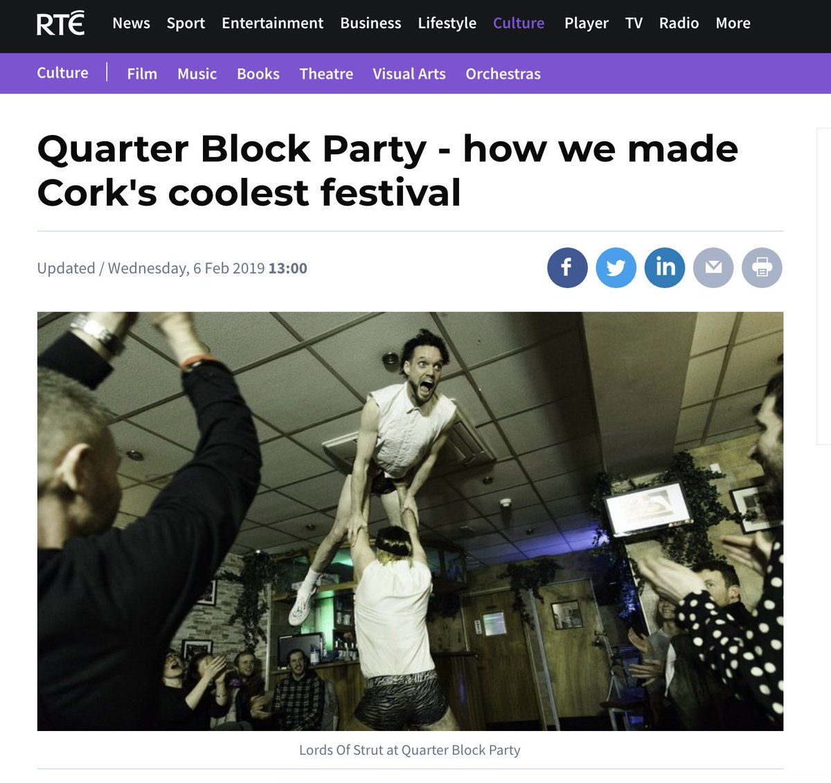 🎉"Art, activism, politics, performance, heated discussion and open discourse are as sexy as it gets, so why not throw a huge party!"🎉

#QBP19 producer <a href="/CaoilianJSure/">Caoilian Sherlock</a> writes for <a href="/RTE_Culture/">Culture on RTÉ</a> about this year's festival.

rte.ie/culture/2019/0…
