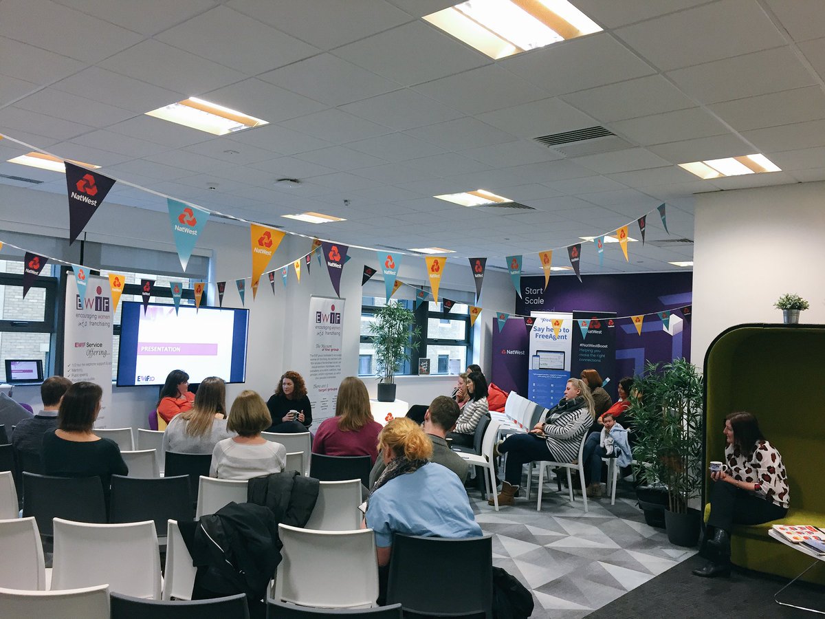 Great to be hosting @EWIF_UK in the #NatwestEntrepreneurAccelerator Hub this morning - well hosted @paykeeperltd and great to hear from @Lingotot and @TechTots 

#ThursdayMotivation #PowerUp #Entrepreneurship #franchisebusiness #womeninbusiness #FocusGroup #NorthEast #female