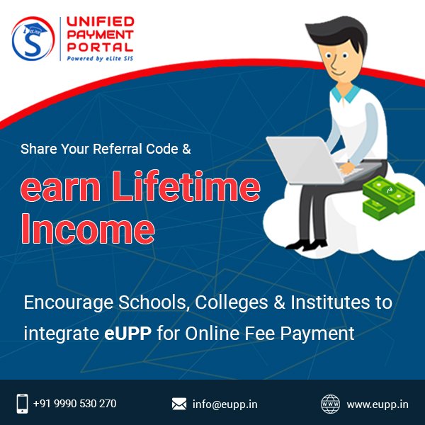 ConneXRM's tweet image. You’re 3 Steps away from earning LIFETIME INCOME

1. Share referral code 
2. Integrate eUPP in Education Institutes
3. Earn Lifetime Income
Visit bit.ly/2BhxIL4  for details.

#FeeManagementSystem #EarnLifeTimeIncome #MakeMoneyOnline #eUPPAmbassadorProgram